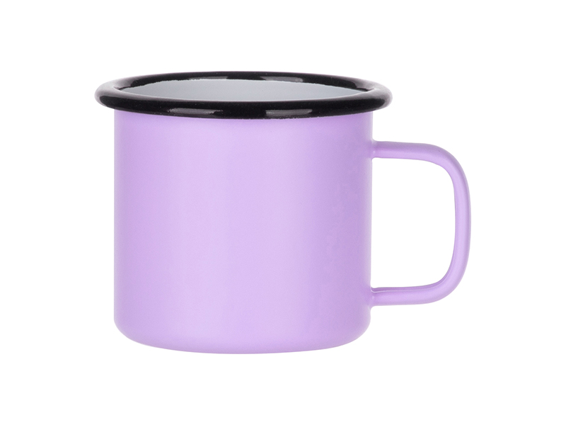 Sublimation 12oz/350ml Enamel Mug Purple Sublimation 12oz/350ml Enamel Mug Purple